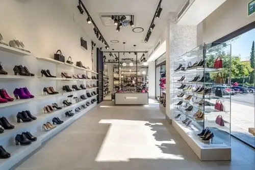 Interior fitouts with built-in counters shelving and display units