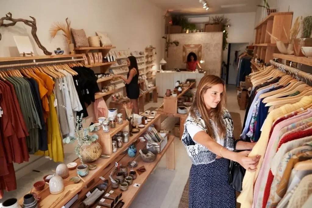 Retail Store Layout Ideas That Improve Customer Experience 6 customers looking at products